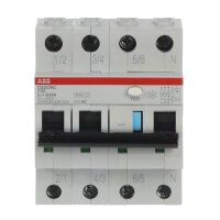 DS203NC-C20/AC30 kombinace jistič/chránič 3P+N 20A 30mA C AC ABB 2CSR256040R1204