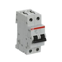 S202M-B63 2F jistič 63 A char. B 10kA ABB 2CDS272001R0635