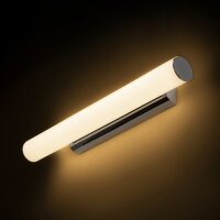 RIVIER LED 59 nástěnná chrom/mléčný akryl 230V LED 18W 3000K RENDL R14488