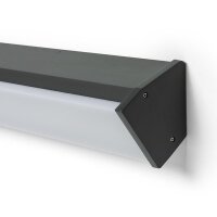SANTOS 90 nástěnná antracitová 230V LED 50W IP65 3000K RENDL R14382