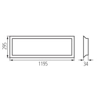 BLINGO U E125LM 120NW   Panel LED