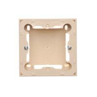Krabice pro povrchovou montáž 1-náobná béžová KONTAKT SIMON MPN1/12