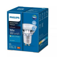 MASTER LED spot Value D 5.5-80W GU10 927