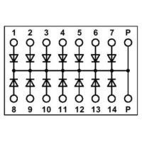 Diodový modul EMG 45-DIO14P PHOENIX CONTACT 2950116