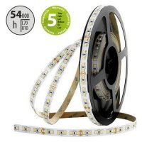 LED pásek SMD2835 NW, 120LED/m, 28,8W/m, DC 24V, 2736lm/m, CRI90, IP20, 10mm, 5m