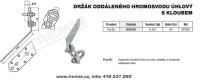 Držák oddál.hrom.úhlový s kloubem DOHUK (FeZn) TREMIS VP035