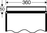 Příruba bez předlisů pro stěnu 360 mm HENSEL FP FG 300