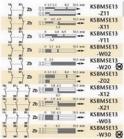 Koncový spínač kovový s nerezovou kladkou, šířka 40mm KSBM5E13X11