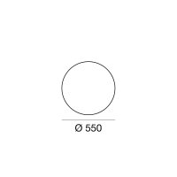 16192 - OH! D550 LED 19W(WW) IP44 65 P.N