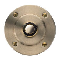 Tlačítko TORK 2060, IP44, (mosaz), ? 68 mm GROTHE 64151