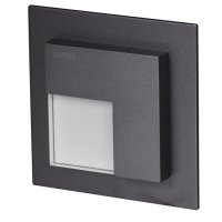 Zamel TYP 07-111-31 Světlo LED TIMO na omítku 14Vss IP44 GRAFIT STUDENÁ BÍLÁ