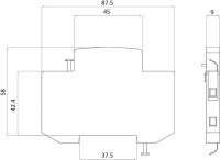 Adaptér STVD02 PVD01,6A zelená pro D01 v odpínačích STVD02 ETI 002243018