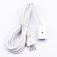 3m extension cable single plug 10A (poly