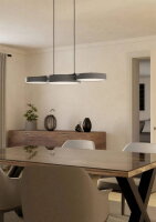 Závěsné svítidlo BARBANO-Z LED-RGB/CCT šedá/bílá 3X7,5W EGLO 900856