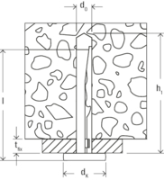 Stropní hřeb FDZ 6/5 FISCHER 554899