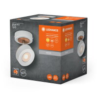 DECOR SPOT PLUTO 90MM 4.8W 830 WT  LEDV