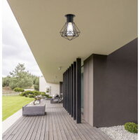Venkovní svítidlo HORACE černá 1xE27 LED, max. 15W 230V GLOBO 31358