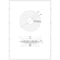 Stropní svítidlo JOCELYN bílá LED 40W 230V 2900lm 3000-6500K GLOBO 48544-40SH