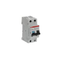 ABB DS201 C25 AC300 kombinace jistič/chránič 2P (1P+N) 25A 300mA C 6kA AC