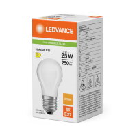 Světelný zdroj LED CLASSIC P P 1.8W 827 Frosted E27 LEDVANCE 4099854467950