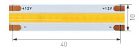 LED pásek LED STRIP COB480/12W/m IP20 CW Ra90 5m 1080lm/m GREENLUX GXLS622