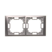 Rámeček 2-násobný Neos, Inox KONTAKT SIMON BMRC2/21