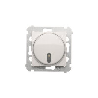 Elektronický zvonek, (strojek s krytem) 230V, bílá KONTAKT SIMON DDS1.01/11