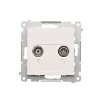 TAP10.01/111 Zásuvka anténní R+TV průcho