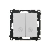 TW6/2L2.01/114 Přepínač střídavý 2 násob