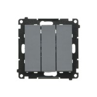 TW31L.01/116 Spínač 3 násobný s LED pods