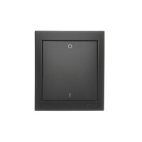 dvoupólový spínač odolný proti vlhkosti černá matná KONTAKT SIMON ACW2/49