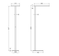 FLOOR STANDING COMFORT HEAD HEAD SN P 114W 840 GY LEDVANCE 4099854606564