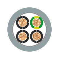 Ovládací kabel ÖLFLEX CLASSIC FD 810 P 4G1,5 LAPP 0026351