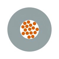 Jednožilový vodič H05V2-K EMBOSS 1X0,5 GY šedá LAPP 4515061K