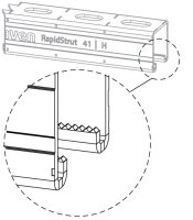 RapidStrut Konzola 41|H BUP 150mm WALRAVEN 66084115