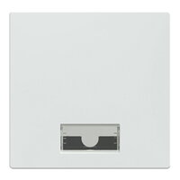 Klapka, Merten System M, s okénkem, active white, lesklý plast 432825