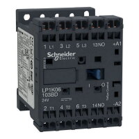 Ministykač 9A 1zap., 24 VDC,pruž.sv., SCHNEIDER LP1K09103BD