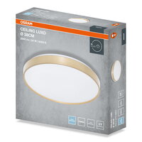 CEILING LUXO GOLD ? 38 cm 24W 6500K IP20 GOLD OSRAM 4099854653360