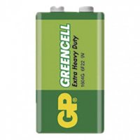 Zinková baterie GP Greencell 9V (6F22) B1251