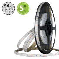 LED pásek SMD2835 EWW, 60LED/m, 4,8W/m, DC 12V, 340lm/m, CRI90, IP68, 10mm, 5m