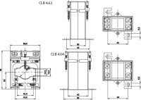 Měřící trafo 1885 CLB 4.64 400/5A 7,5VA 0,5S FS5 120% násuvné, 40x12, 32x15, d26