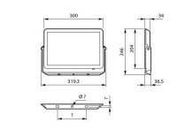 LED refl. PILA BVP008 100W 4000K 9500lm