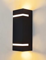 Svítidlo 2xGU10 BRICK Black 2GU10 GREENLUX GXPS002