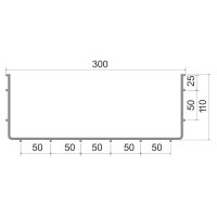 Drátěný žlab 110x300 žárový zinek KOPOS DZ 110X300_BF