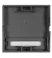 Kryt přístrojů s podsvětleným popisovým polem, antracit SCHRACK EV112211--