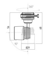 XMICRO ADJ. MICRO PROJECTOR 1,5W 12V DC