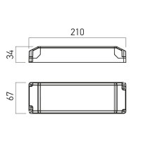 DRIVER DIMMABLE TC 24V 100W IP20