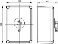 RSI 3160-OBAzc   160A, 3 fáze v krytu
