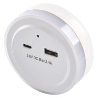 LED noční světlo P3323 s fotosenzorem do zásuvky EMOS P3323
