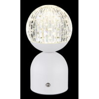 Stolní svítidlo JULSY bílá  LED 2,5 W 12V, 173lm, 2700-6500K GLOBO 21007W